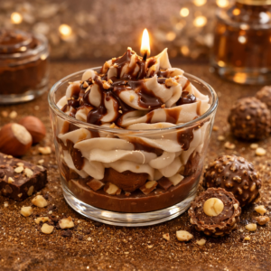 Velours Praliné<br>Parfum Rocher praliné