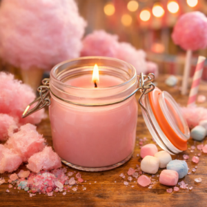 Bougie parfumée<br>Barbe à Papa